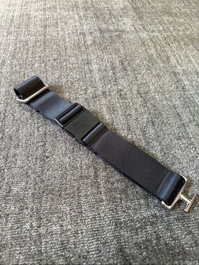 TUMI Black Adjustable Rolling Bag Strap Luggage Accessory